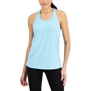 IDEOLOGY Womens Aqua Sleeveless Scoop Neck Tank Top Size M